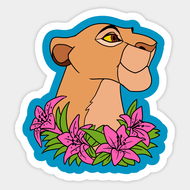 Sarabi Sticker by SophieScruggs